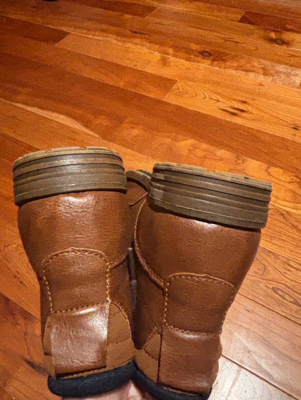 Sonoma Brown Kids Lace-Up Ankle Boots